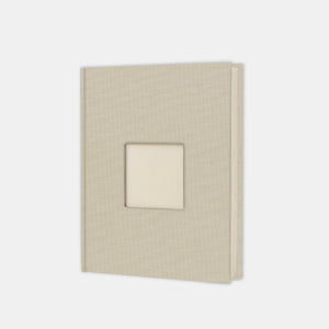 Photo album 30x24 sand canvas cream interior