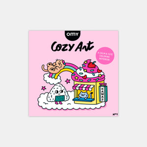 Cahier de coloriage - Cozy Art Kawaii