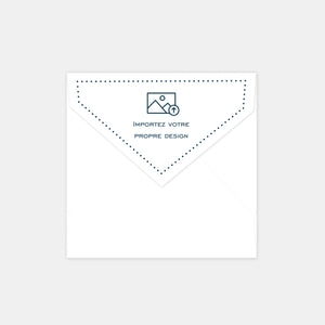 Anpassbarer quadratischer Umschlag