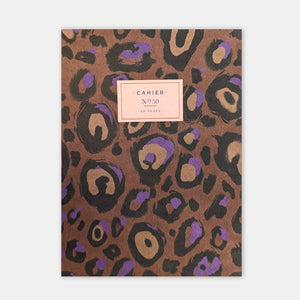 Cahier numéro 50 - Panthère paon
