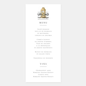 classic rustic wedding menu