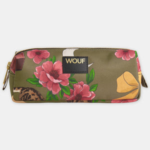 School pencil case - Leopard