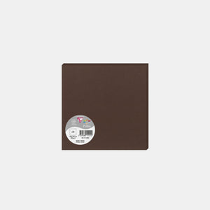 Carte 160x160 velin 210g cacao Pollen