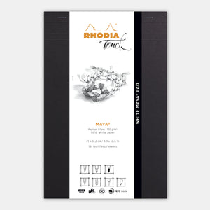 Maya-Block A4+ weißes Normalpapier 120 g/m²