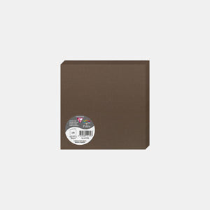 Carte pré pliée 160x320 velin 210g marron taupé Pollen