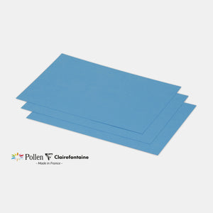 Card 158x222 vellum 210g turquoise blue Pollen
