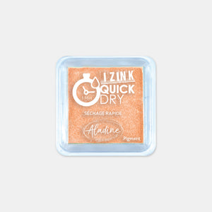 Pastel orange quick-drying ink pad