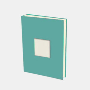 Photo album 30x24 lagoon canvas interior cream