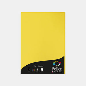 A4-Pergamentblatt, 120 g, sonnengelber Pollen