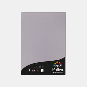 A4-Pergamentblatt, 210 g, koalagrauer Pollen