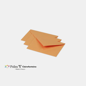 Envelope 75x100 vellum 120g orange clementine Pollen