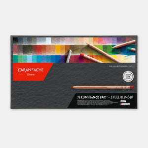 Schachtel mit 76 Luminance-Buntstiften