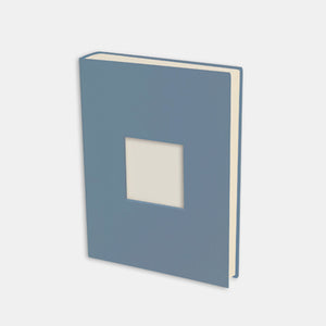 Photo album 30x24 blue canvas, cream interior