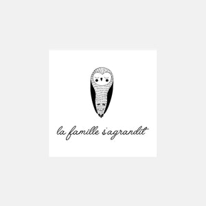 Personalized owl stamp
