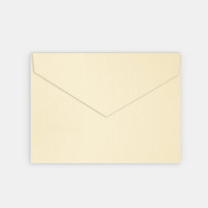 Pqt 25 enveloppes 120x180 vergé creme