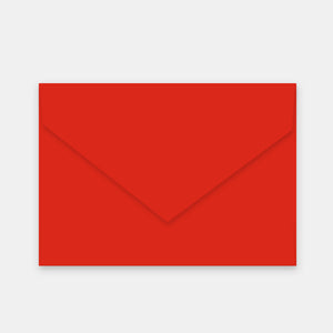 Envelope 165x215 mm red vellum