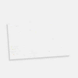 Pqt 50 cartes 105x155 vergé blanc
