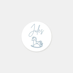 Personalized birth toy stickers - 48ex