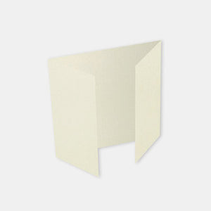 Vorgefaltete Triptychonkarte 160x320 Opalmetallic