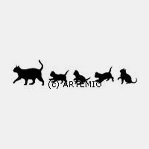 Katzenrand stempeln