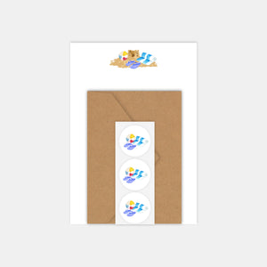 Briefpapierset - Strand