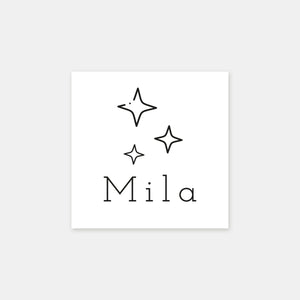 Personalisierter Himmels-Geburtsstempel
