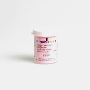 Prägepulver, Babyrosa Prägepulver
