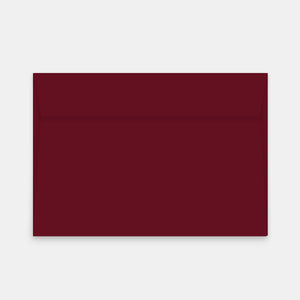 Envelope 162x229 mm burgundy vellum