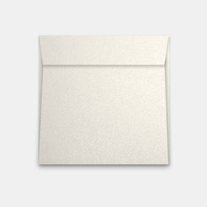 Envelope 170x170 mm glitter cryogen white