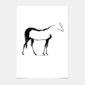 Kunstposter - Pferd - 08