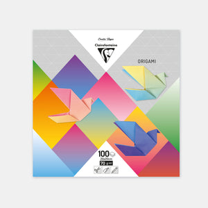 Origami paper 20x20 cm - Gradient color - 100 sheets
