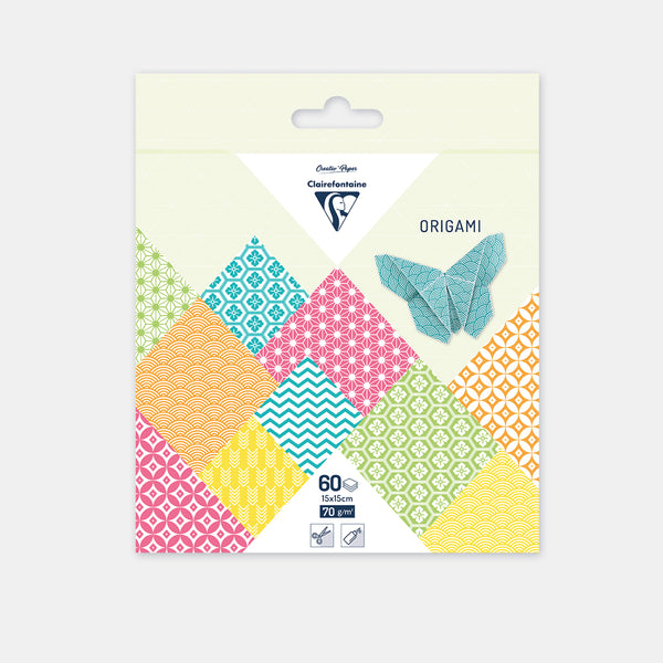 Origamipapier 15x15 cm - Sommer - 60 Blatt