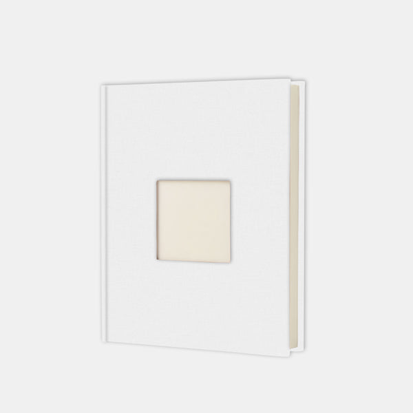 Album photo 30x24 toile blanc asperge
