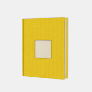 Album photo 30x24 toile jaune
