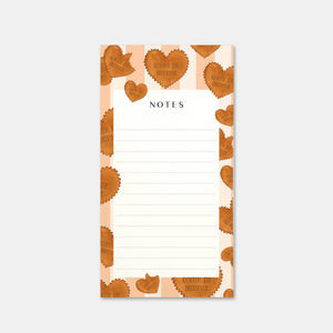 Butter Heart Notepad