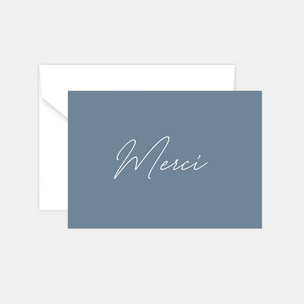 Dankeskarte – Kalligraphie Jean