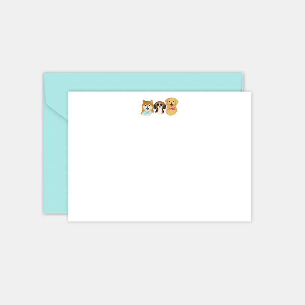 Card and Envelope Set - Dogs