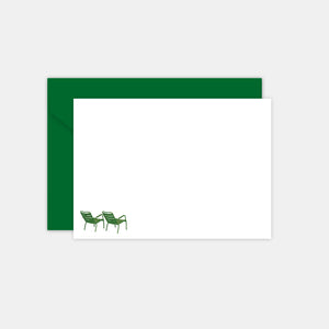 Set of Cards and Envelopes - Jardins du Luxembourg