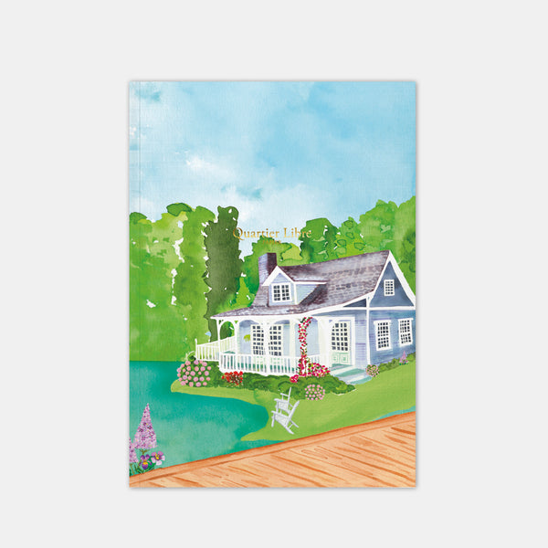 A5 Notizbuch, Das Haus am See