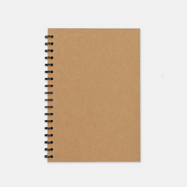 Carnet spirale couverture carton recyclé