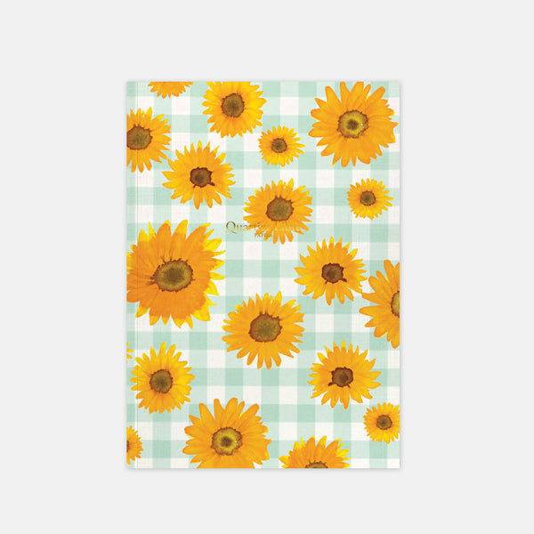 A5-Sonnenblumen-Notizbuch