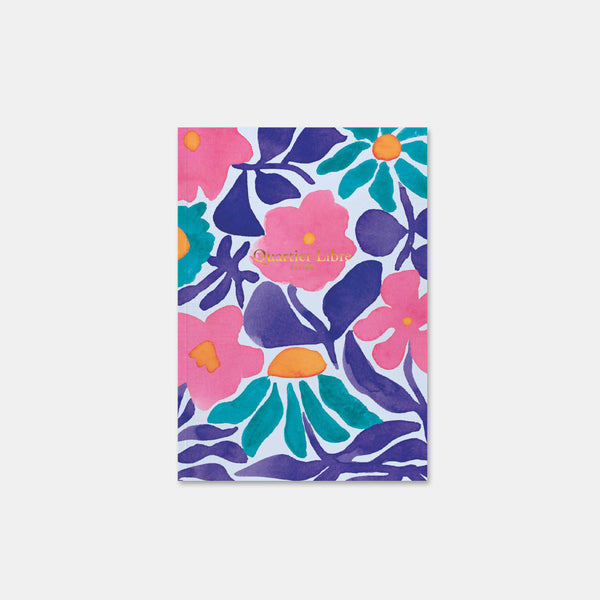 A6-Blumen-Notizbuch