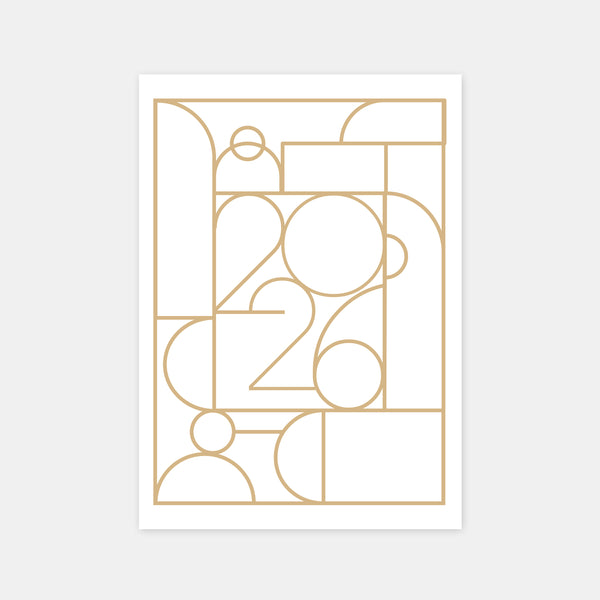 Greeting card 4 navy blue