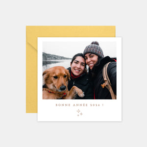 Personalized Polaroid Pictogram Greeting Card