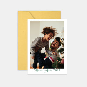 Personalized Portrait Greeting Card