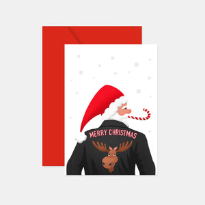Santa Card - Merry Christmas