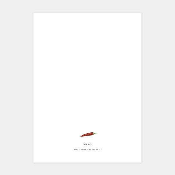 Basque Country wedding booklet cover
