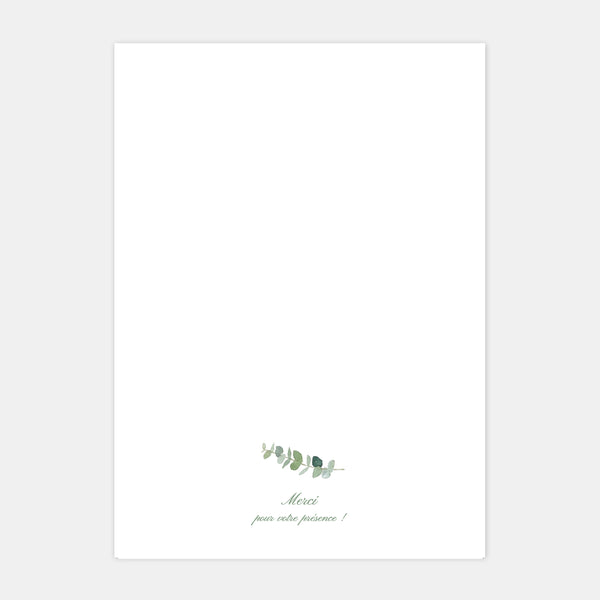 Cover booklet Trauung in der Kirche Sainte Marie-Madeleine