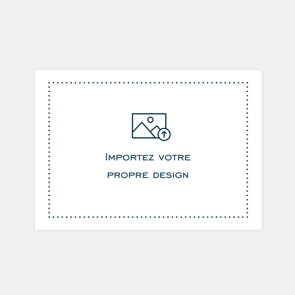 Customizable rectangular envelope