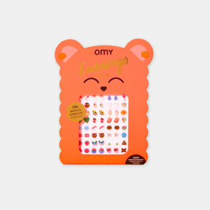 Kawaii-Ohrring-Aufkleber